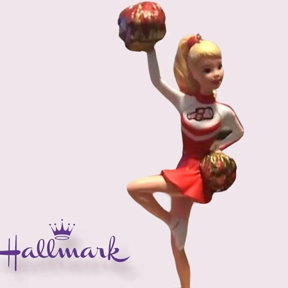 Hallmark Keepsake 2002 Cheer for Fun, Barbie